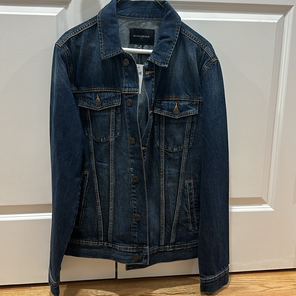 Banana Republic Men’s Denim Jacket, Size: Medium